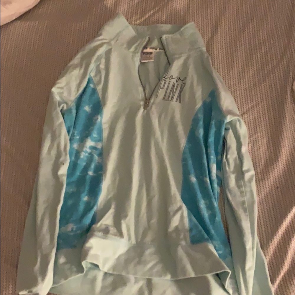 PINK 3/4 zip jacket, so comfy!